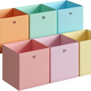 Square Fabric Storage Box
