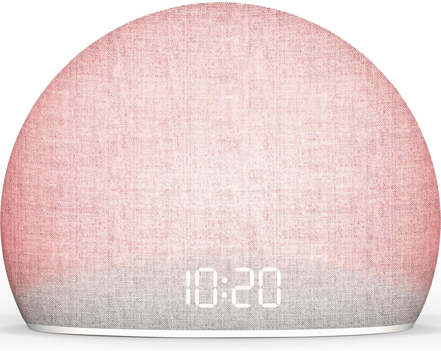 Sunrise Alarm Clock, White Noise Sound Machine, Cozy Light, Nature Sounds, Dimmable Clock, Gentle Wake Up, Regular Sleep-Wake Routine, Phone-Free Bedroom