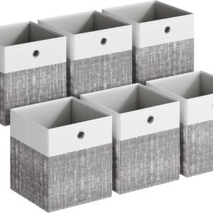 Storage Cubes (6-Piece Set, Foldable with Handles)